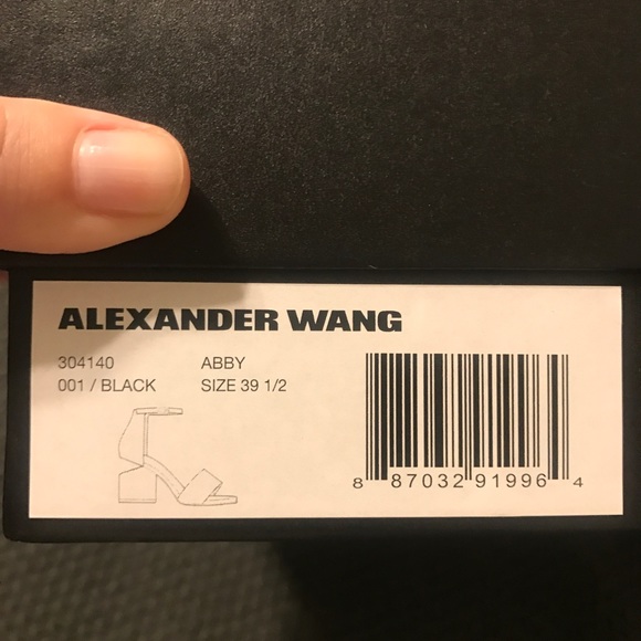 Alexander Wang Abby block heel sandal - Picture 8 of 8